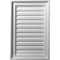 Ekena Millwork Vertical Urethane Gable Vent Louver, Non-Functional, 16"W x 14"H GVVE16X14D - alternate 1